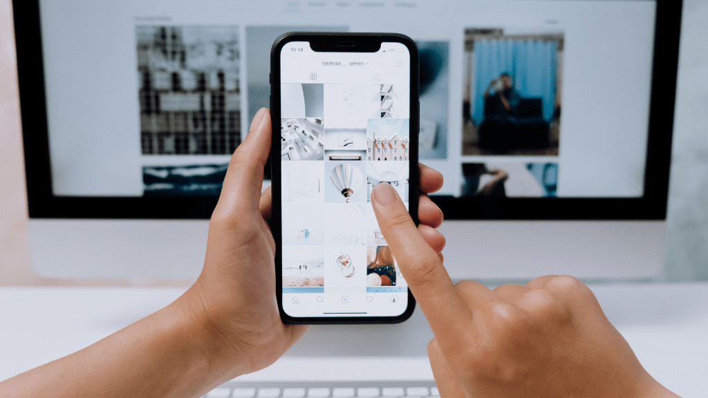 interactive website on mobile