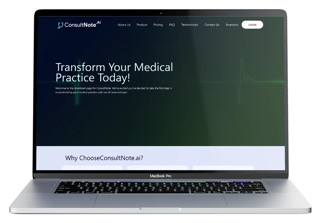 Consultnote AI development
